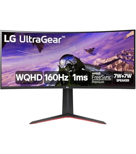LG 34Gn850-B 34 Polegadas 21: 9 Ultragear Curvado QHD (3440 X 1440